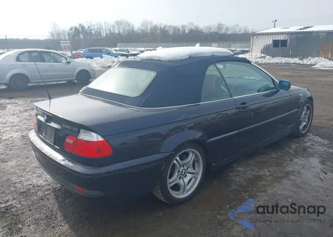 2004 BMW 330Ci из США, поврежденный, VIN WBABW53454PL41634